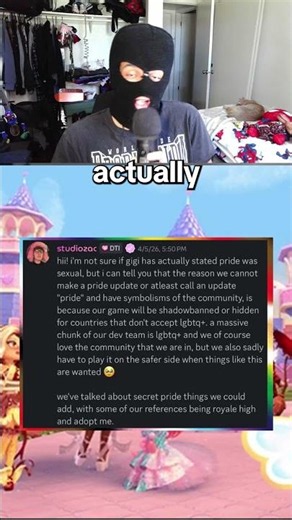 Why This Roblox Game WONT Add A Pride Update!