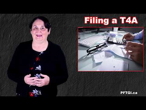 Do You Need to File a T4A Form?