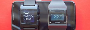 Pebble and Basis B1—two good devices that could be one defining wearable