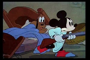 Mickey Mouse 1938 Mickey's Parrot