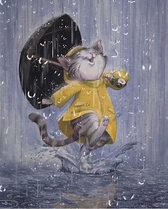 Raindrops keep falling on my head | Gifs, Vids & Music Etc