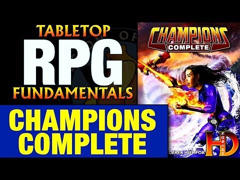 Champions Complete (HERO System 6th Edition) Character Creation - (PART 1)