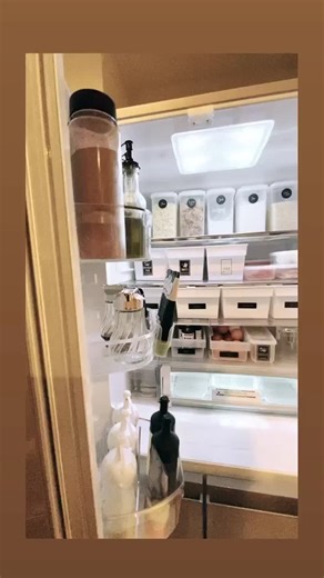 冷蔵庫収納 - 100均アイテムで整理整頓！