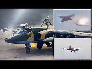 Congolese SU-25 Withstands Air Bursting MANPADS Missile Over Goma