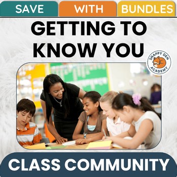 Getting To Know You Activities - Classroom Community 40 Worksheets Lessons Pack