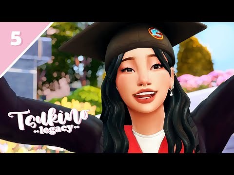 It's Graduation Day! // Ep.5 // The Sims 4 Tsukino Legacy