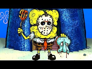 SpongeBob killed Squidward. Horror animation