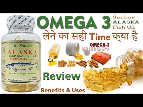 OMEGA 3 Good Fatty Acids. Sunline Alaska Deep Sea Fish Oil Uses and Benefits [ DHA/EPA ] Review