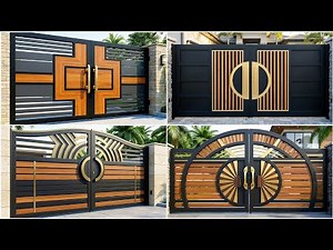 100 Modern Gate Design Trends 2026 | Best Luxury Sliding, Iron & Wooden Entrance Ideas for Homes