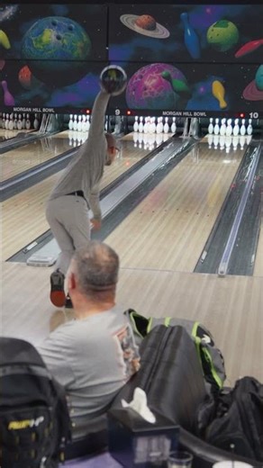 Most useful ball on PBA Roth 42' pattern. Brunswick Energize. #brunswickbowling #ggjbowling #mr99