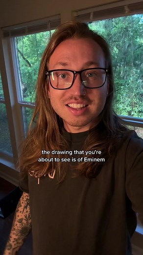 How to Draw Eminem: Black and White Micrography Tutorial