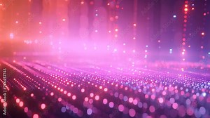 digital data flow matrix effect. matrix effect background 4k video