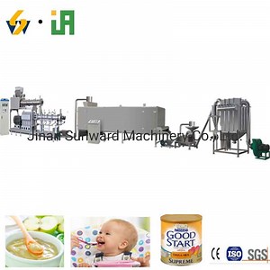 [Hot Item] 1t/H Instant Nutritional Powder Processing Line Baby Food Grains Powder Making Machine Extruder