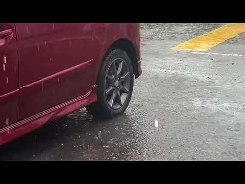 Car Rain Window ASMR || for sleep 