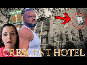 EXPLORING THE MOST HAUNTED HOTEL in AMERICA! THE CRESCENT in EUREKA SPRINGS