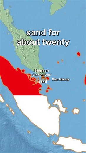 Singapore Grew a Quarter Bigger Without Taking Anyone's Land???🇸🇬🇮🇩🤔