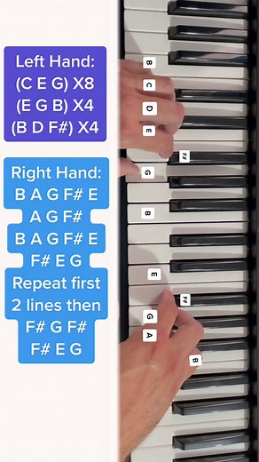 Billie Eilish, Khalid, - Lovely #piano #pianotutorial #billieeilish