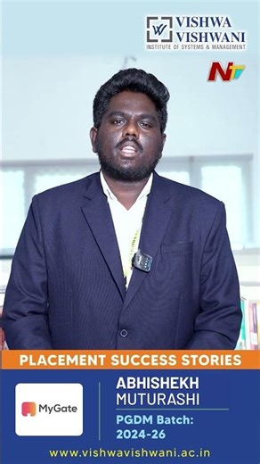 PGDM with ₹14 LPA Highest Package | Hyderabad | Vishwa Vishwani | NTV