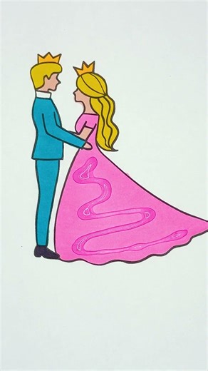 Barbie & Ken 💕 Beautiful Bride Dress ✨ #glitter #art #barbie #girl #ken #couple