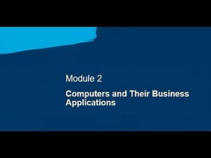 MIS Chapter 2 Part#1 - Computers and their Business Applications