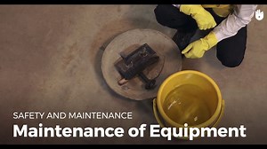 Maintenance of Equipment - How to Be a Mason | Sikana