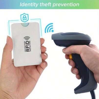 RFID Blocking Card Sleeves, Anti-Scan & Anti-Slip Aluminum Foil Holders, Wallet & Passport NFC Shielding Protectors, Card & ID Security Covers | SHEIN