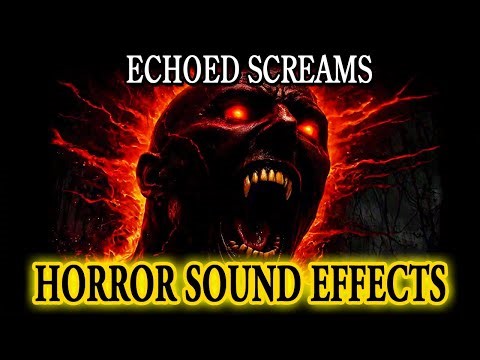 Screams of Horror Sound Effects | Echoed Screams Sounds | 6 Mins | Horror Sound Effects | #scary