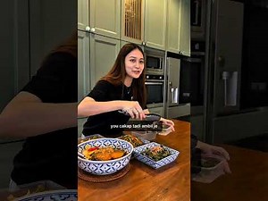 Selain terrer masak, menantu Shiela Rusly pandai melawak 😂