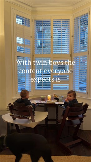 I get this question a lot: “Is it really this peaceful?” No, not always. Life with 1 year old twin boys is loud, messy and yes sometimes chaotic too. But my mindset is calm. What I choose to focus on is calm. And what I choose to share matters. Because one day, my children will see themselves through what I reflected back to them online. mama loves you my boys 🤍