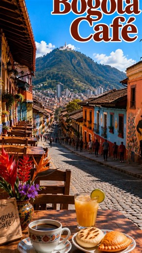 Bogotá Café - Latin Jazz from Colombia's Mountain Capital ☕ #Shorts