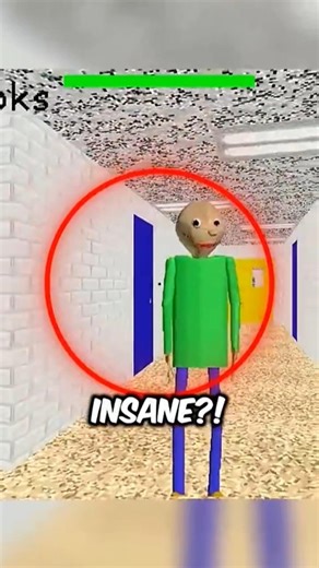 Why Does Baldi Look Insane now!?