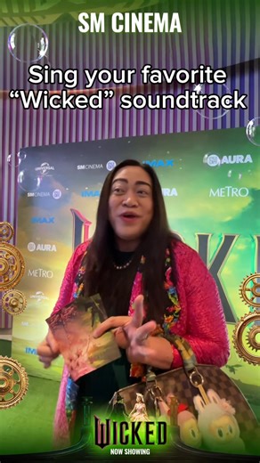 10K views · 29 reactions | Defying Gravity, one powerful note at a time with Divastar_KLao ✨ Stop FOMO and watch "Wicked," now showing at SM Cinema and IMAX_SMCinema! BUY YOUR TICKETS NOW! iOS: https://tinyurl.com/SM-Cinema-App Play Store: https://tinyurl.com/SM-Cinema-Android : SM Cinema ticket booths #WickedMovie #WickedMovieAtSMCinema #SMCinema #ArianaGrande #CynthiaErivo | SM Cinema | Facebook