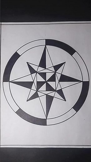 Simple Geometrical Circle Designs || Easy Geometric Pattern | Geometrical Chart | geometric