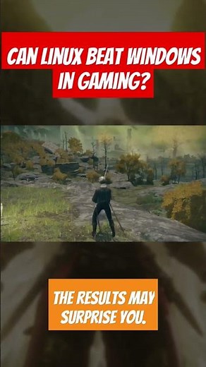 Linux vs Windows in GAMES(Low-End PC) #linux #windows #gaming #comparison