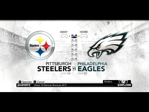 PS3 Gameplay: Madden NFL 12 (Super Bowl) [Steelers vs Eagles]