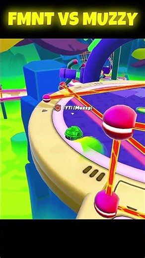 @fmnt123 vs Muzzy in Laser slide!! 🔥 #stumbleguys