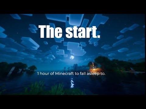 1 hour of Minecraft to fall asleep to | Part 1