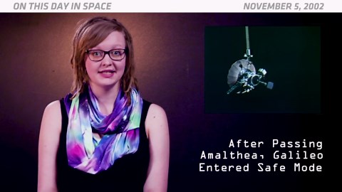OTD In Space - November. 5: Galileo Spacecraft Flies By Jupiter’s Moon Amalthea