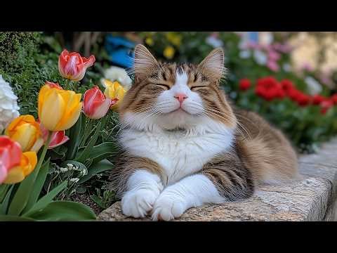 12 Hours Of Calming Music for Cats 🐈 Cozy Sleep Melodies 🎵 Gentle Rest for Cats 😴 Cat TV No Ads