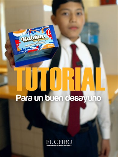 Paso a paso para un desayuno antes de ir a clases 👇 1️⃣ Leche caliente 🥛🔥 2️⃣ Kabum de El Ceibo 🍫 Mezclas y sales listo 🎒😋 Porque volver a clases también se disfruta 🤎 #vueltaaclases #clases #vueltaalcole #desayuno #tutorial #bolivia🇧🇴