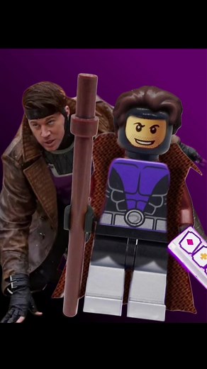 Gambit LEGO Minifig #Deadpool #LEGO #CustomLEGO #greenscreen | Gambit