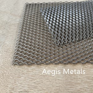 [Hot Item] Water Electrolysis Treatment Hydrogen Production Flattened Titanium Expanded Mesh