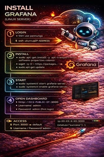 Install Grafana on Linux 🚀 | Step-by-Step Dashboard Setup | DevOps Monitoring ‪@CloudWITHRobo-n1l‬