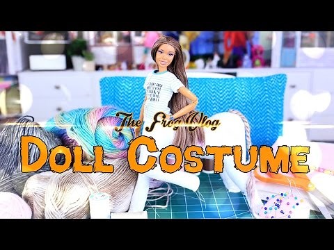 DIY - The Frog Vlog: Doll Centaur Unicorn Costume - IN PROGRESS - Doll - Craft - 4K