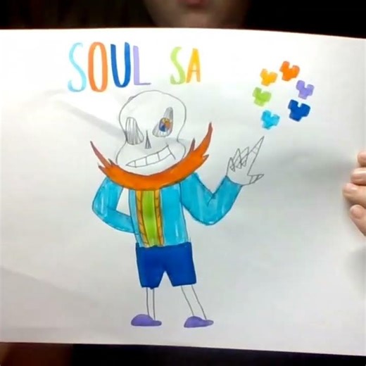 UNDERTALE seven souls: soul song Sans version (part 2)