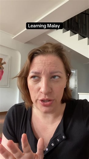 Ang Moh Makcik on Instagram: "Idioms in malay = subtle stab in the ribs 😆 #malay #language #funny"