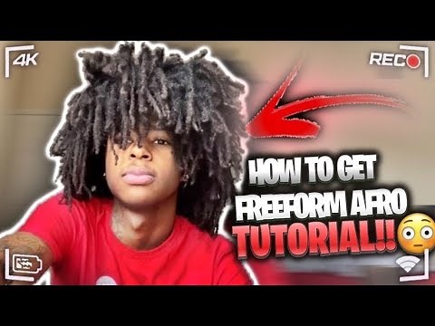 FREEFORM AFRO HAIR TUTORIAL: TIPS!