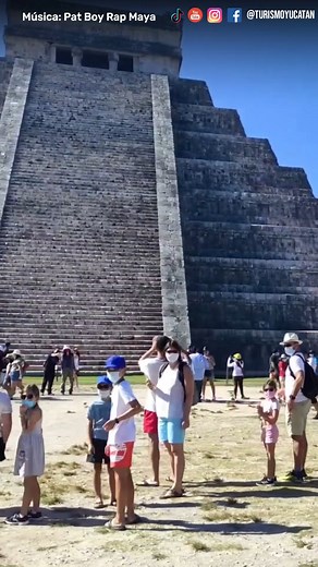Templo de Kukulkán en Chichén Itzá #mayas #kukulkan #chichenitza #chichenitzamexico #turismoyucatan #yucatan #visityucatan #templodekukulkan #new7wondersoftheworld #New7Wonders #maravillasdelmundo | Turismo Yucatán