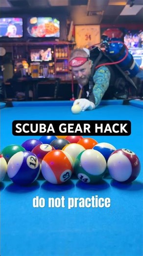Simple trick for getting more comfortable in your dive gear 🤿🍻 #scubadiving #scubagear #scubamemes