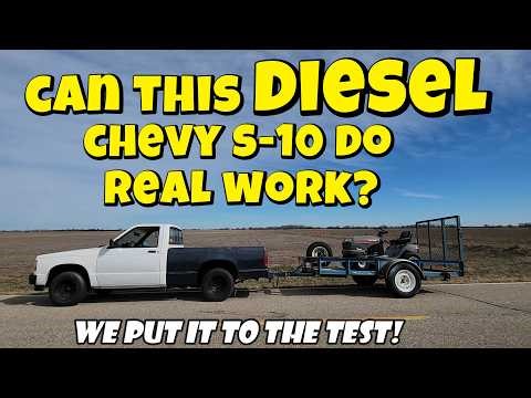 S6 E6. Can the 54 hp 1.6L VW diesel powered Chevy S-10 do real truck work? abuse can it take?